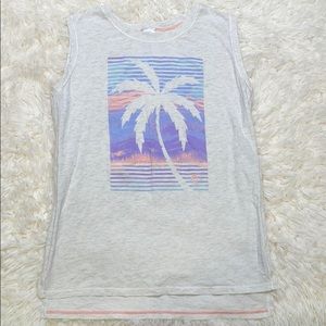 Ivivva Girls Muscle Tee Tank Top Sz6
